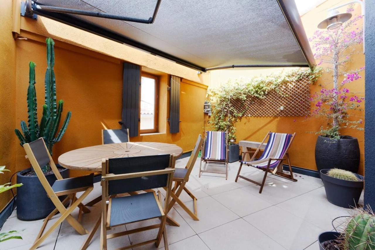 Air-Conditioned Duplex Apartment With Furnished Terrace In The City Center Aix-en-Provence Buitenkant foto