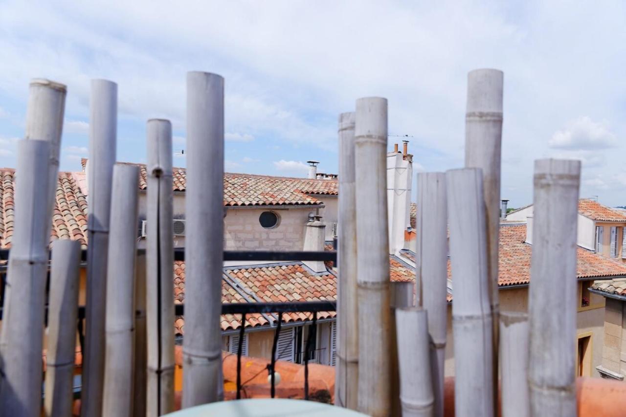 Air-Conditioned Duplex Apartment With Furnished Terrace In The City Center Aix-en-Provence Buitenkant foto